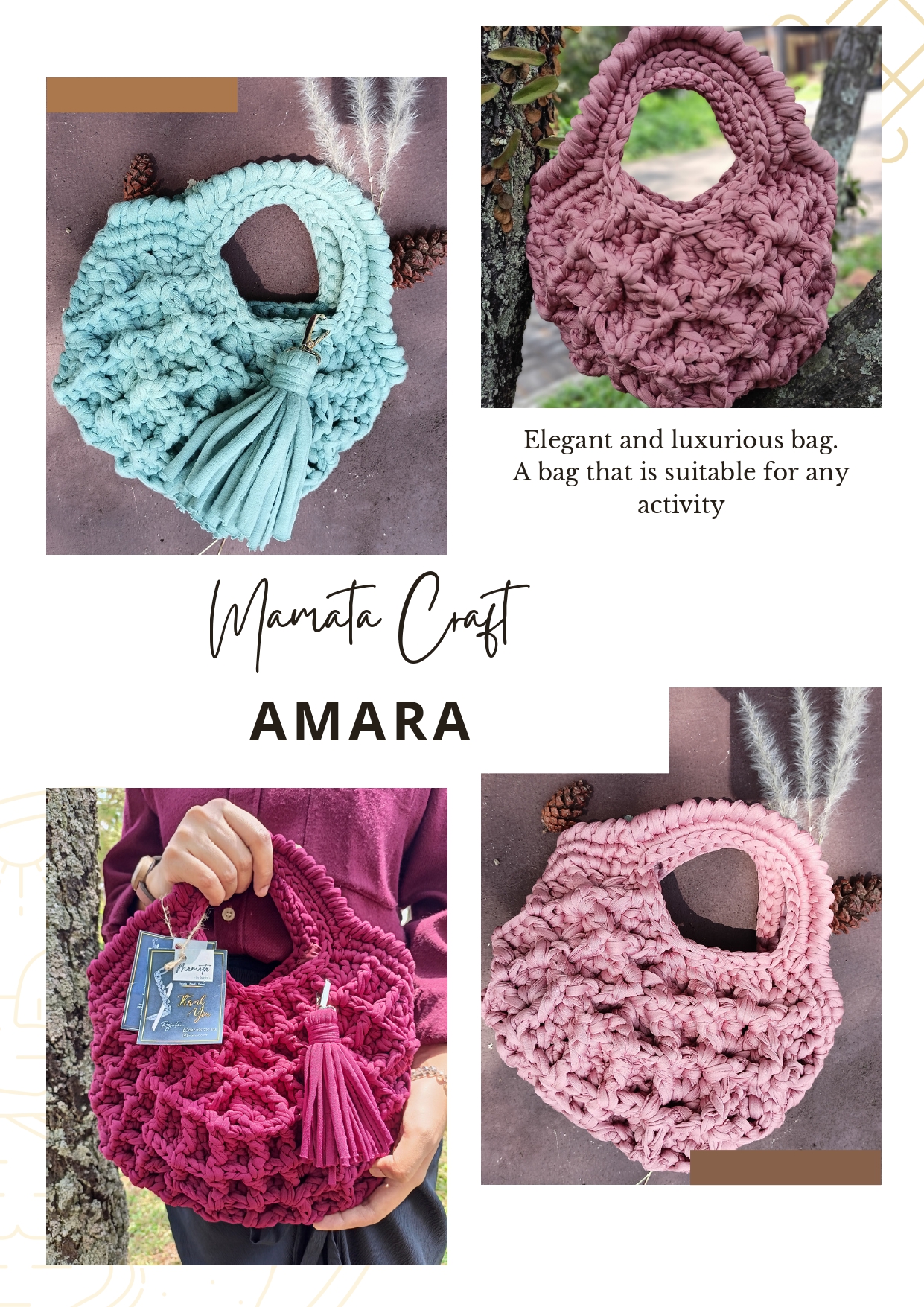 GAMINI - Tas Rajut Chic